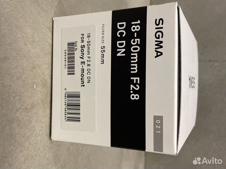 Sigma 18-50mm F2.8 DC DN Contemporary Новые