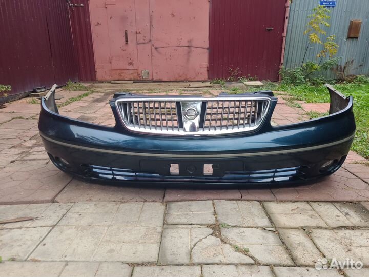 Бампер передний nissan bluebird sylphy qg10