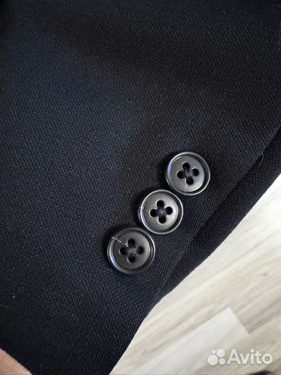 Пиджак Uniqlo из джерси черный