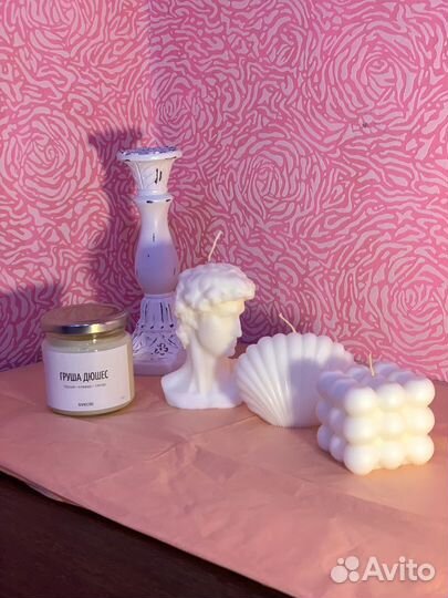 Свечи восковые ручной работы