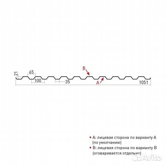 Профнастил С21 Стинержи Стальной Кашемир 0,5 мм