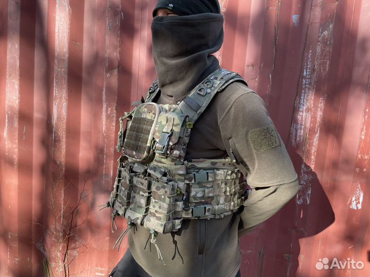 Тактический жилет с дополнительными карманами