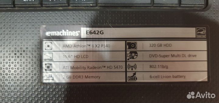 Ноутбук HP pavilion g6-1004er