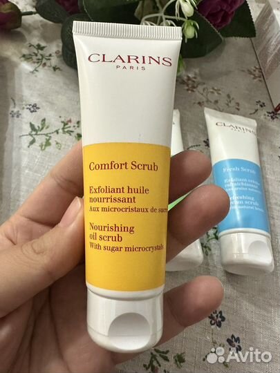 Clarins скраб