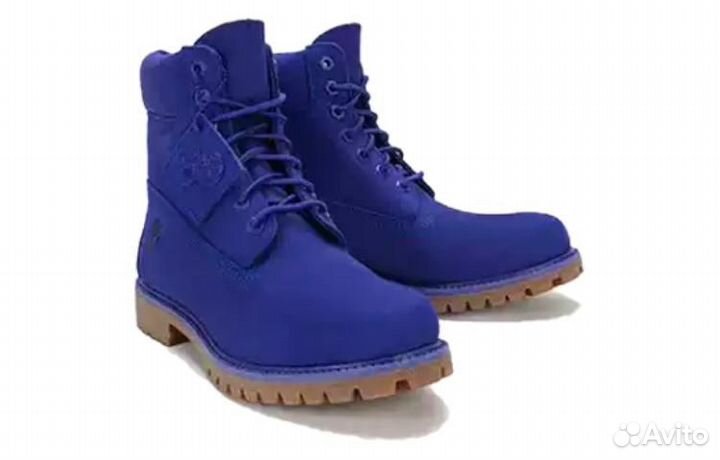 Timberland premium Ankle Boots Men Blue (43,5)