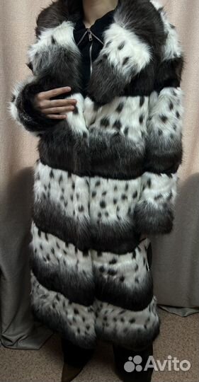 Искусственная шуба длинная