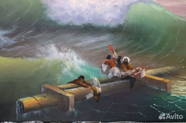 Картина Девятый Вал Маслом