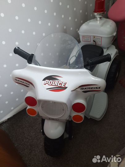 Детский мотоцикл на аккумуляторе бу