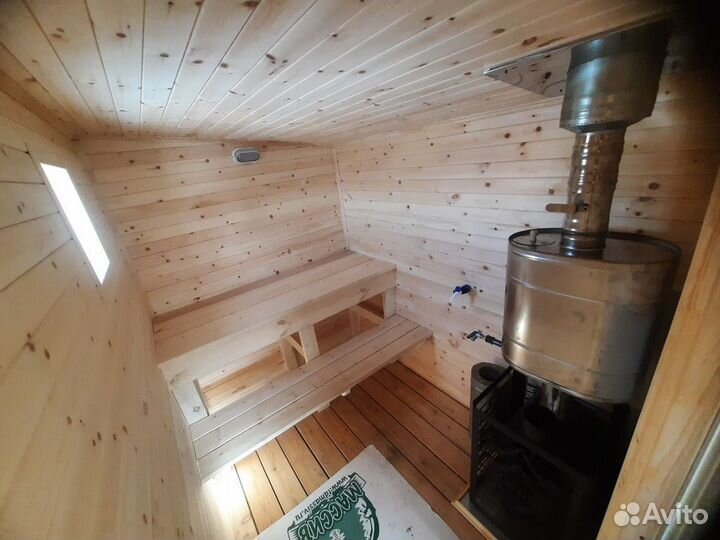 Перевозная баня 2*4