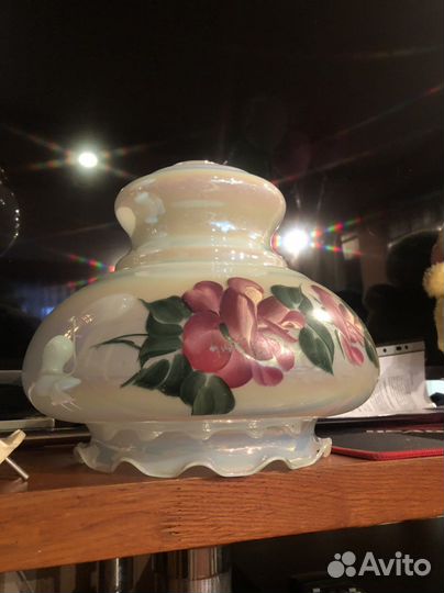 Стеклянный абажур