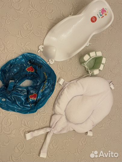 Горка для купания-круг-шапочка-подушечка