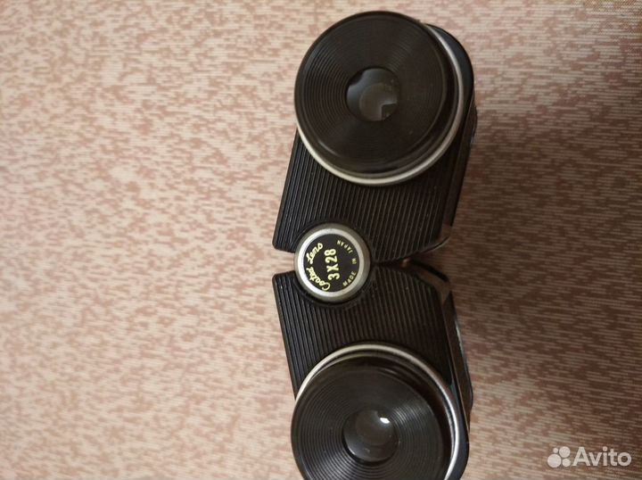 Японский тетральный бинокль Crystar 3x28 Лот№346