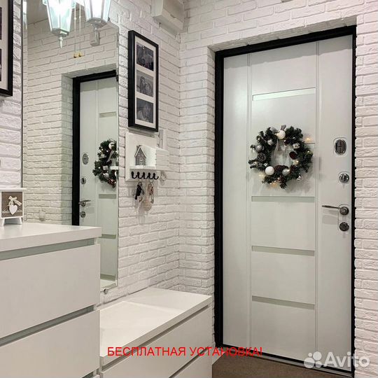 Входная дверь с качественной установкой