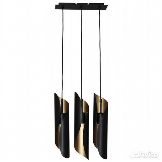 Светильник подвесной элетех Маэстро 60Вт 3хE27 чер