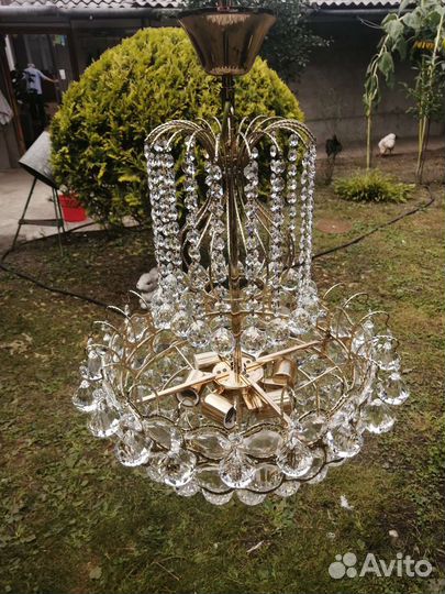 Люстра потолочная бу