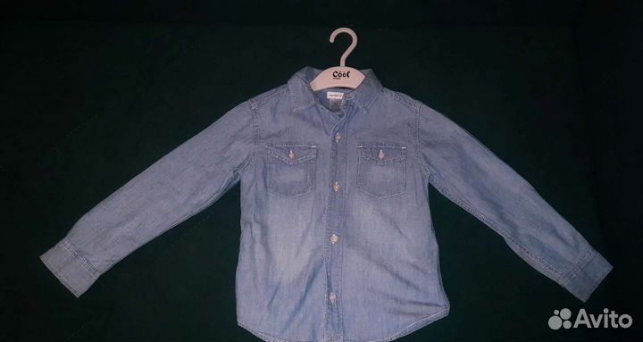 Рубашка Carter's для мальчика 5 лет
