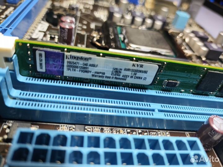 Материнская плата с i5 3550 и 8gb ddr 3