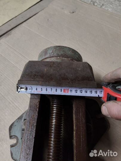 Тиски станочные поворотные СССР