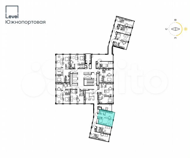 1-к. квартира, 37,7 м², 4/18 эт.