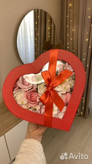 Букеты из мыльных на день Святого Валентина