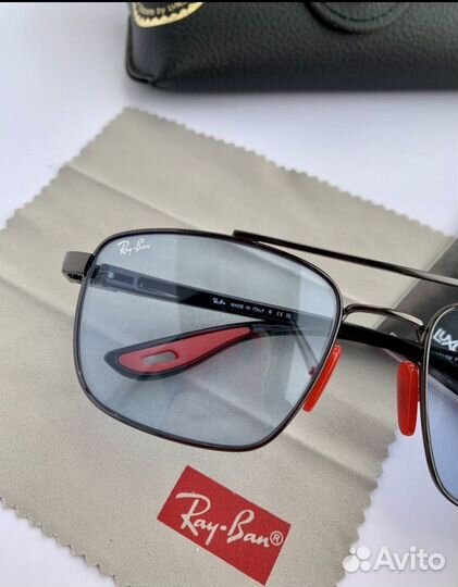 Очки ray ban ferrari прозрачные