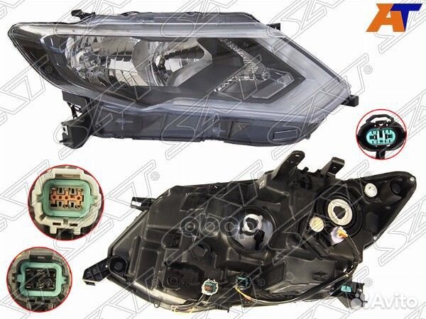 Фара nissan X-trail 17-22 RH ST-115-11T1R Sat
