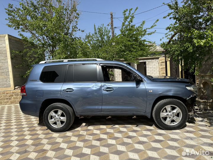 Toyota Land Cruiser 4.5 AT, 2011, битый, 290 000 км