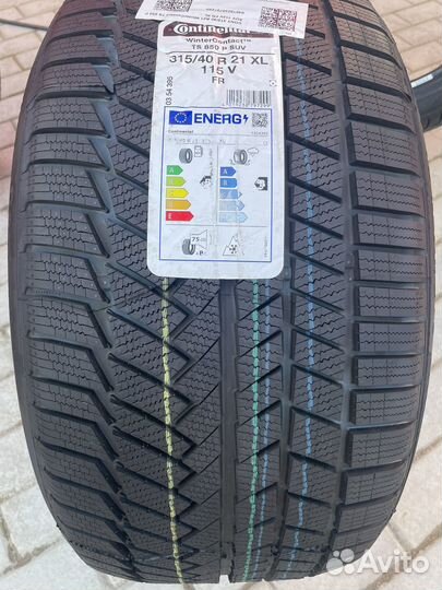 Continental ContiWinterContact TS 850 P 315/40 R21 и 315/40 R21 115V