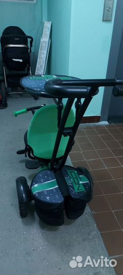 Детский велосипед бу с ручкой