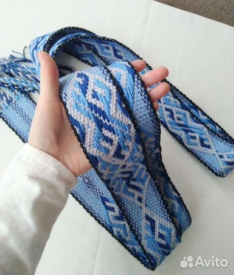 Пояс славянский тканый