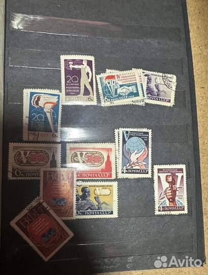 Марки СССР Альбом 1960-е гг Обмен