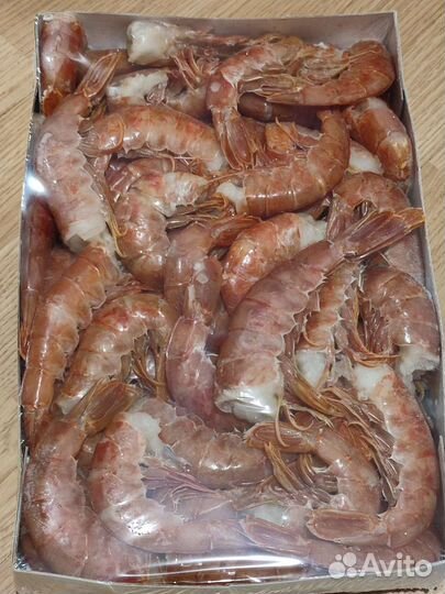 Лангустины С0 Креветки Без Головы