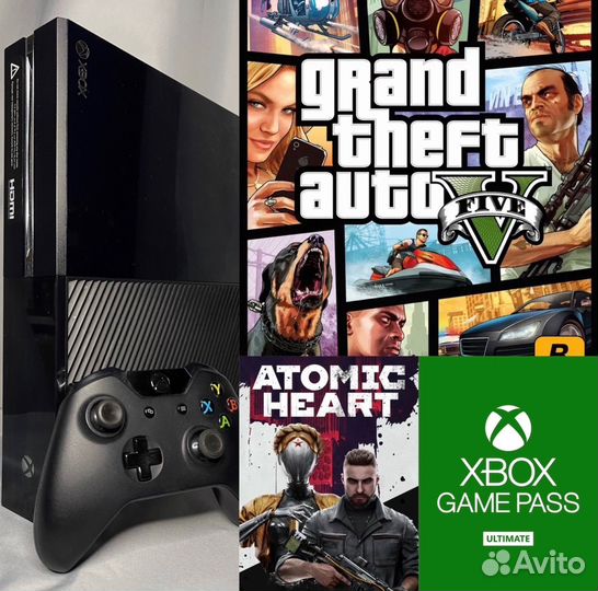 Xbox One + 420 Игр