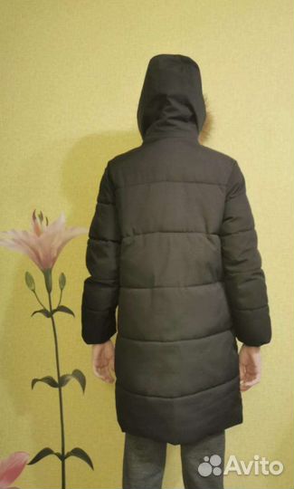 Удлинённая куртка на подростка