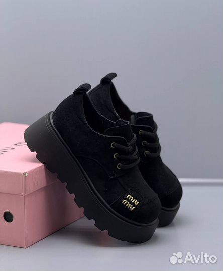 Полуботинки женские MIU MIU