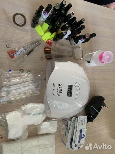 Led UV Лампа набор для маникюра гель лака