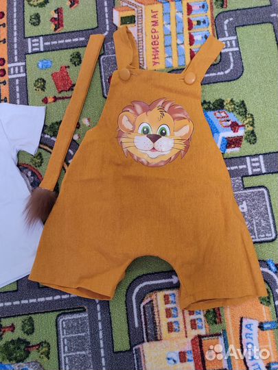 Новогодний костюм льва 86 размер