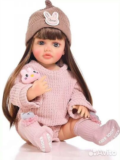 Кукла реборн полностью силиконовая
