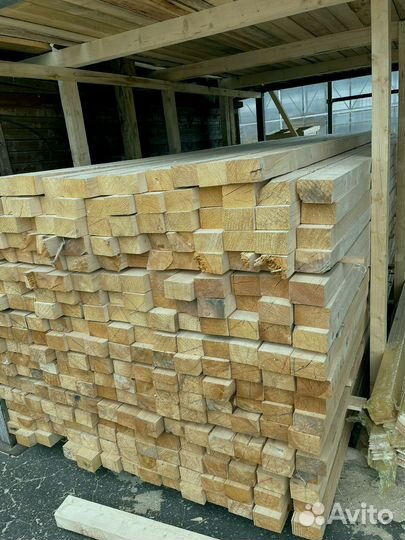 Доска обрезная 40х150х6000мм