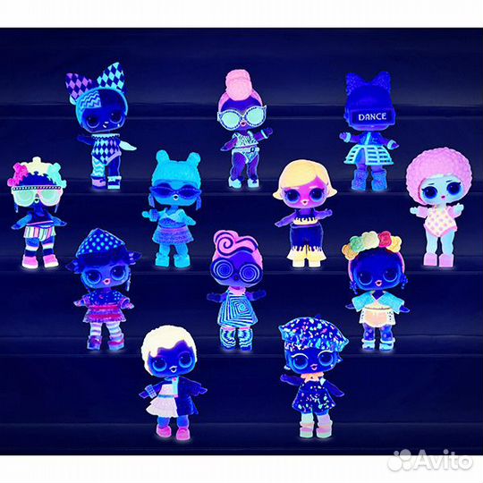 Лол неоновый свет LOL Lights Glitter