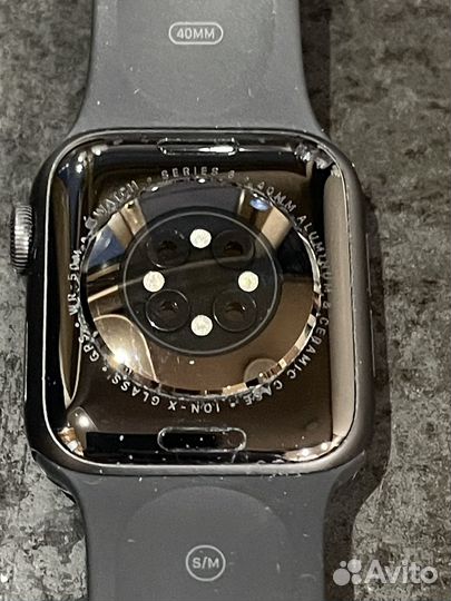 Часы apple watch 6 40 mm черные