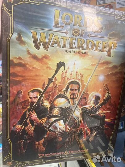 Lords of Waterdeep - настольная игра на английском