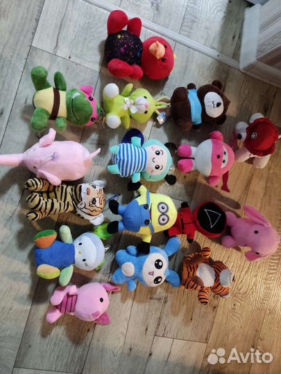 Мягкие игрушки новые