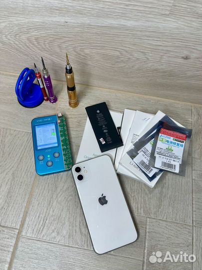 Замена батарейки на iPhone