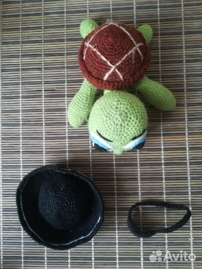 Вязаная игрушка Черепаха