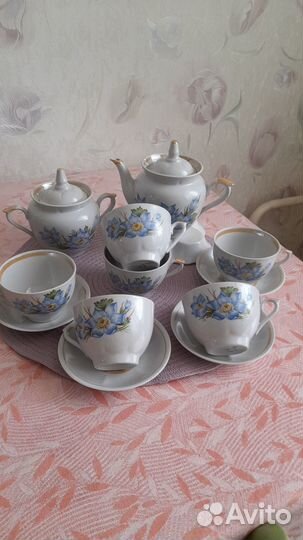 Чайные сервизы СССР, винтаж