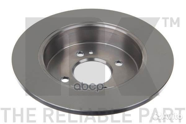 Диск тормозной задний hyundai Solaris / KIA Rio