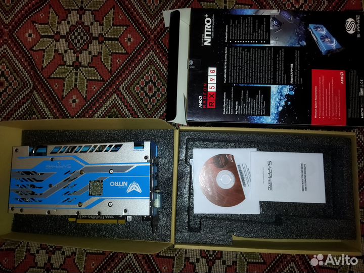 Видеокарта Sapphire AMD Radeon RX 590 8Gb