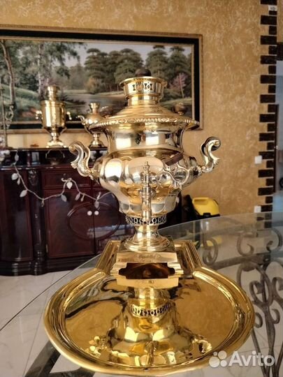 Старинный на дровах