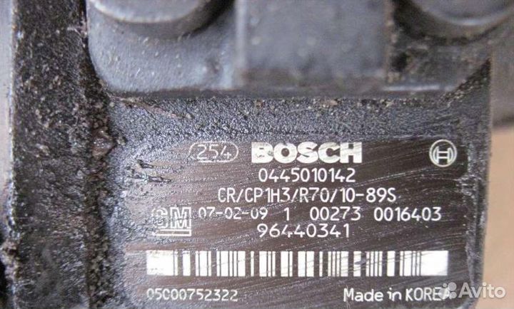 Тнвд Chevrolet Captiva 0445010142